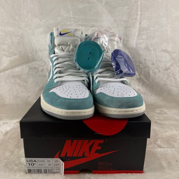 Nike Air Jordan 1 Retro High OG Turbo Green Sneakers Men\'s Size 10.5 555088-311 main image 5